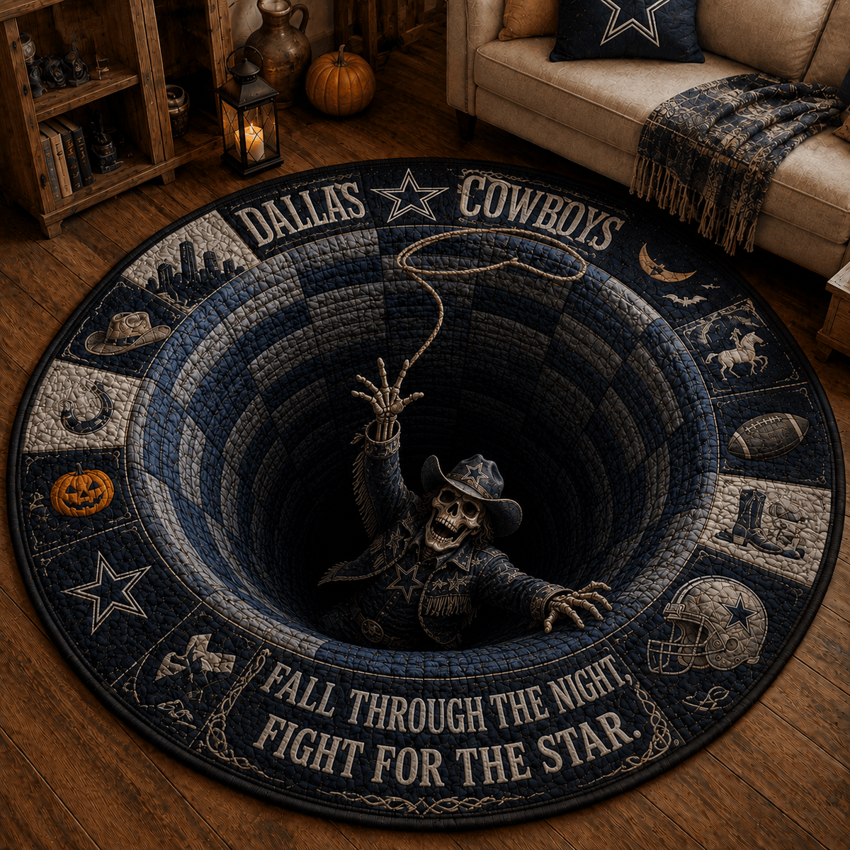 DLCB Quilted Round Mat HQH