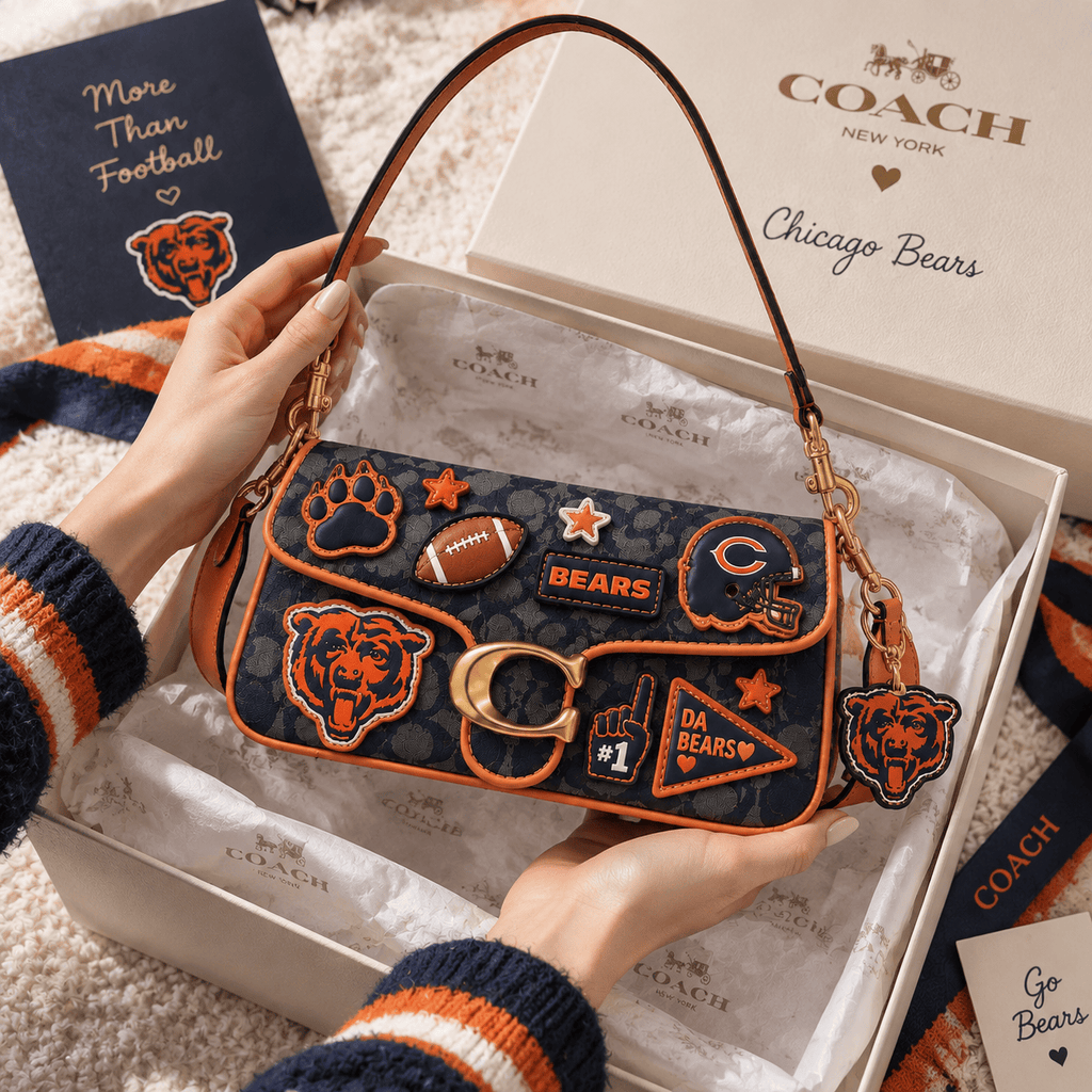 Premium CCB Coach Shoulder Cross With Charm NPL