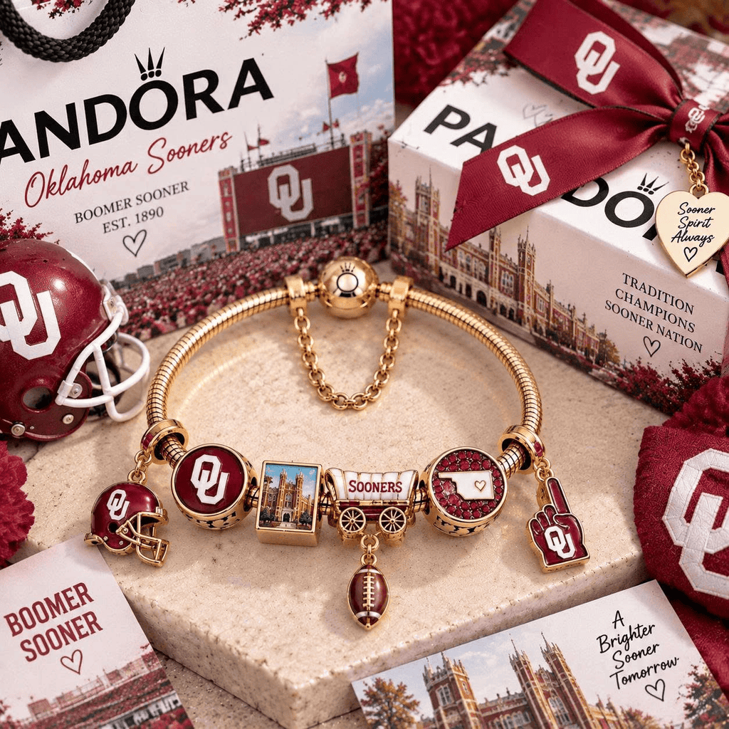 OSN Gold Charm Bracelet Set TTN