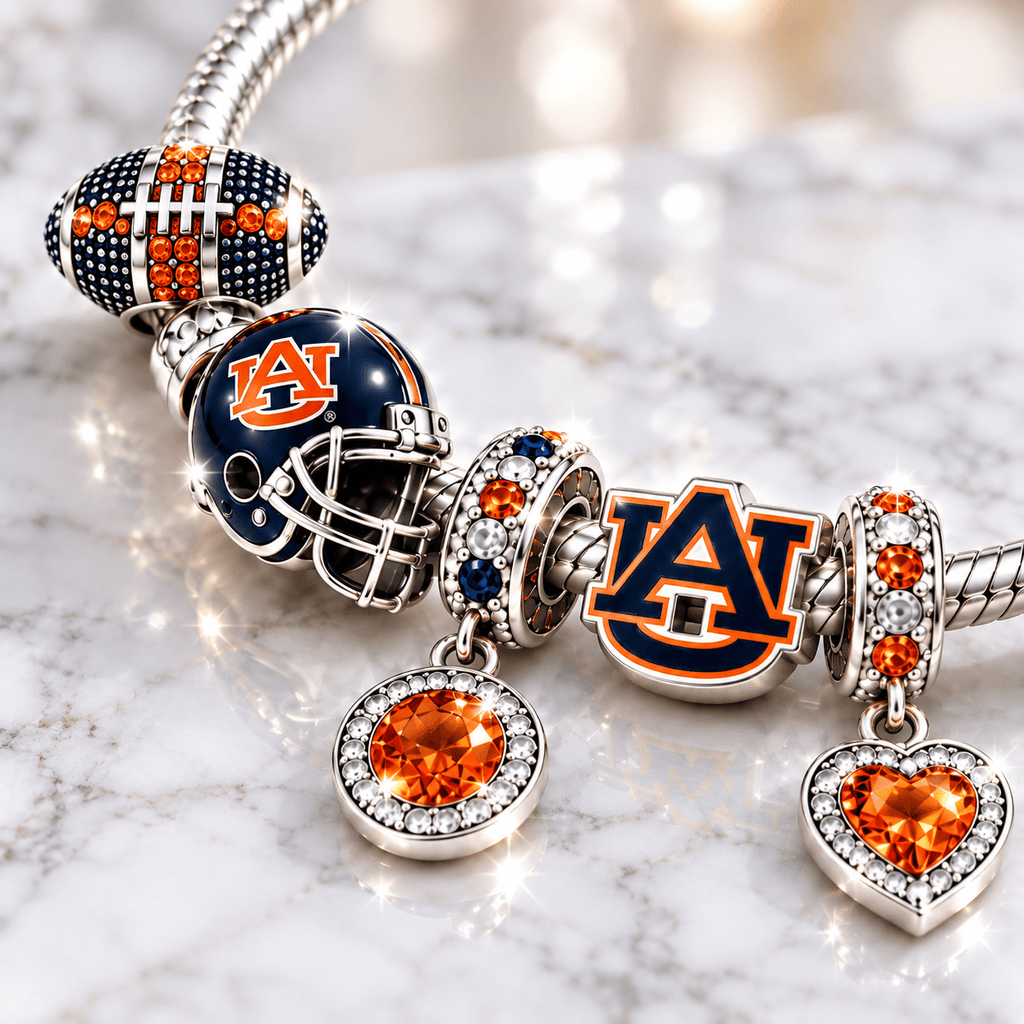 ABTG Silver Charm Bracelet Set BMD