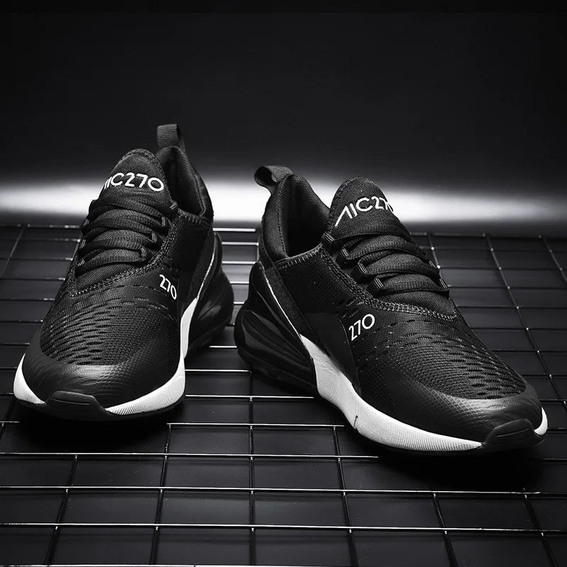 Men's Breathable Lightweight Shock Absorbent Anti-Slip Fashionable All-Match Casual Sports Shoes