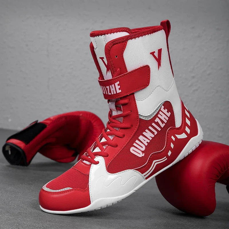 2026 Hot Sale Boxing Sneakers Men Good Quality Boxing Sport Shoes Mens Hard-Wearing Gym Training Shoes